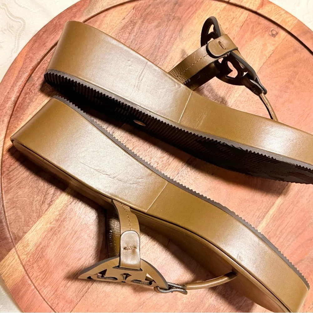 Tory Burch Olive Leather